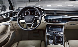 Audi Models at TrueDelta: 2023 Audi A6 / S6 / RS6 interior