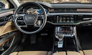 Audi Models at TrueDelta: 2021 Audi A8 / S8 interior