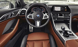 Coupe Models at TrueDelta: 2022 BMW 8-Series interior
