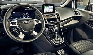 Minivan Models at TrueDelta: 2023 Ford Transit Connect interior