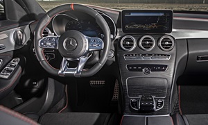 Coupe Models at TrueDelta: 2021 Mercedes-Benz C-Class interior