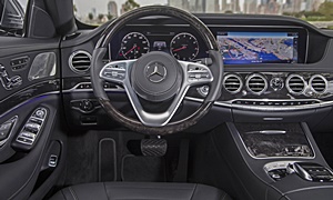 Coupe Models at TrueDelta: 2020 Mercedes-Benz S-Class interior