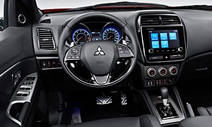 Mitsubishi Models at TrueDelta: 2023 Mitsubishi Outlander Sport interior