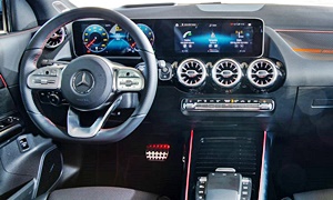 Mercedes-Benz Models at TrueDelta: 2023 Mercedes-Benz GLA interior