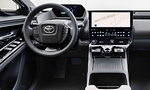 Toyota Models at TrueDelta: 2023 Toyota bZ4X interior