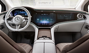 Mercedes-Benz Models at TrueDelta: 2024 Mercedes-Benz EQE SUV interior
