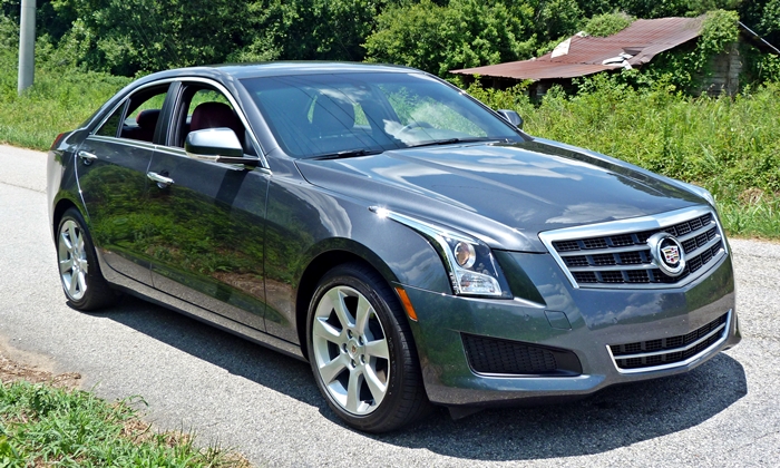 ATS Reviews: Cadillac ATS front quarter view