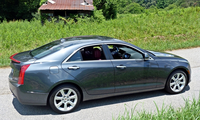 ATS Reviews: Cadillac ATS rear quarter view