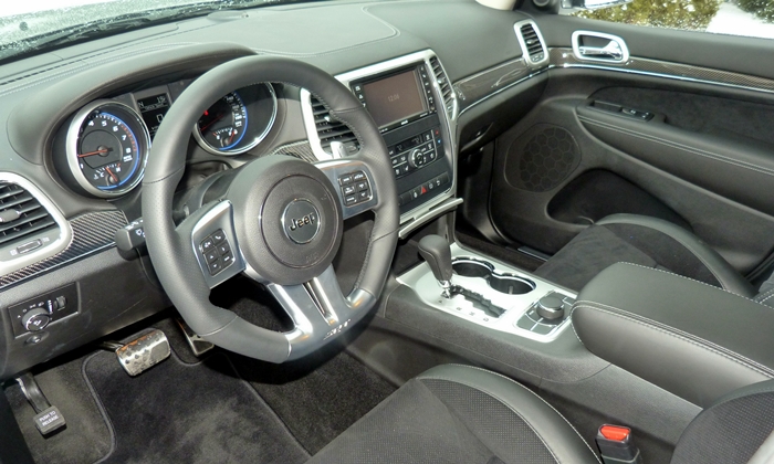Grand Cherokee Reviews: 2013 Jeep Grand Cherokee SRT8 interior