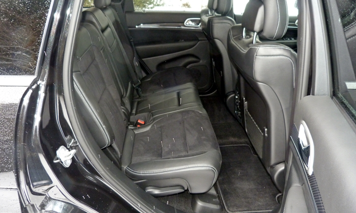 Grand Cherokee Reviews: 2013 Jeep Grand Cherokee SRT8 rear seat