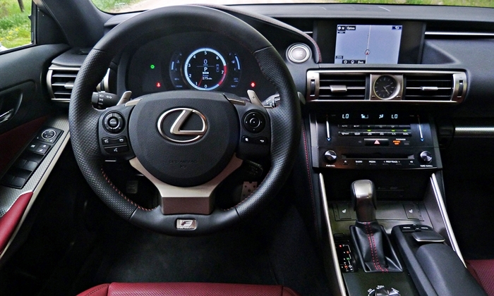 IS Reviews: 2014 Lexus IS 250 F Sport instrument panel