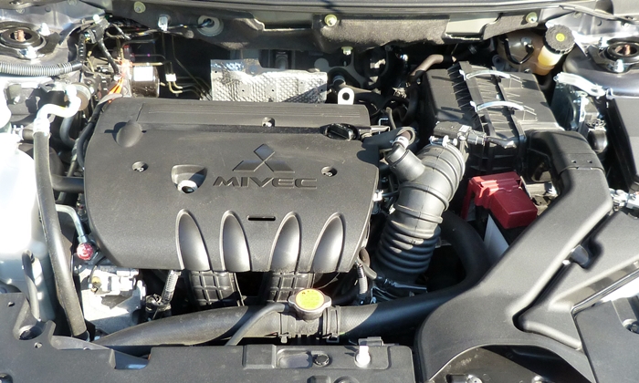 Lancer Reviews: Mitsubishi Lancer GT engine