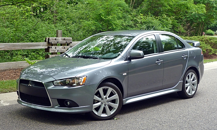 Lancer Reviews: Mitsubishi Lancer GT front quarter
