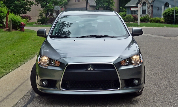 Lancer Reviews: Mitsubishi Lancer GT front