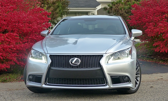 LS Reviews: LS 460 F Sport front view