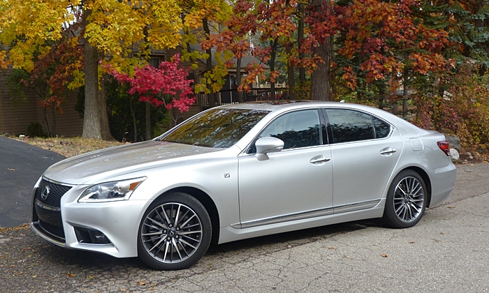 LS Reviews: LS 460 F Sport front quarter