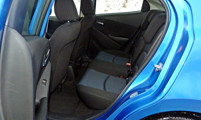 iA Reviews: Scion iA back seat