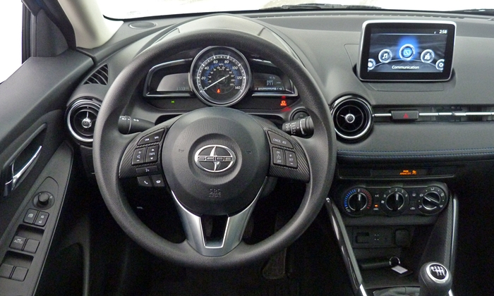 iA Reviews: Scion iA instrument panel