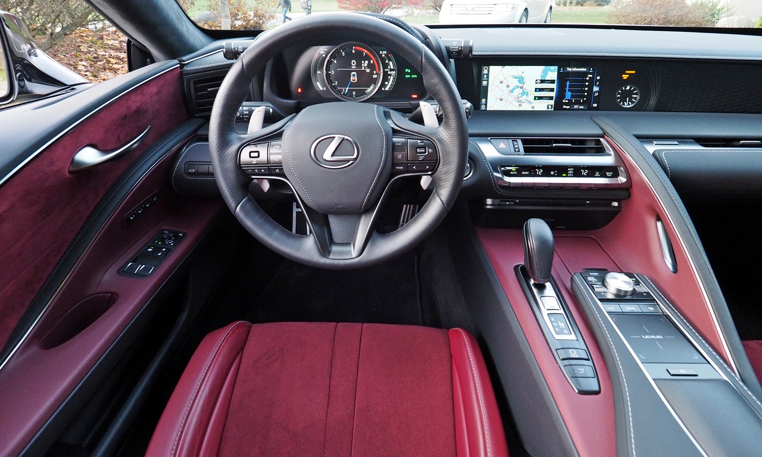 LC Reviews: Lexus LC 500 instrument panel