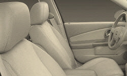 Chevrolet Malibu headrests