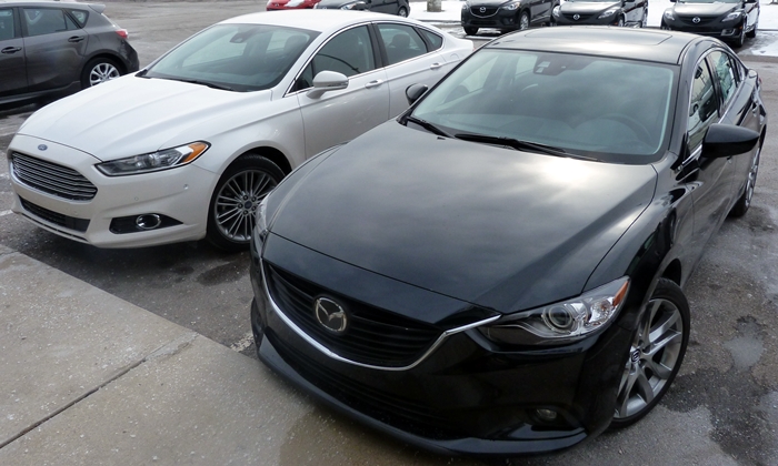 2013 Ford fusion mazda 6