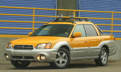 2003 Subaru Baja suspension Problems