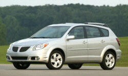 Pontiac Vibe vs. Subaru Crosstrek Feature Comparison