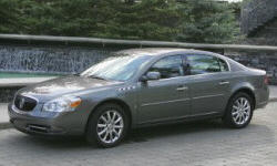  vs. Buick Lucerne Feature Comparison