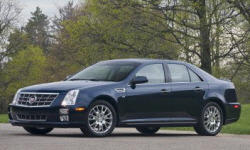 Cadillac STS vs. Mercedes-Benz E-Class Feature Comparison