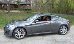 Hyundai Genesis Coupe vs. Mercedes-Benz E-Class Feature Comparison: photograph by Michael Karesh