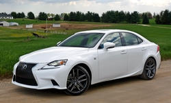 BMW 5-Series vs. Lexus IS Feature Comparison: photograph by Michael Karesh