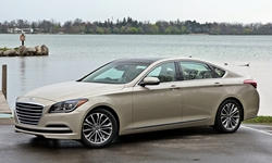 Honda Accord vs. Hyundai Genesis Feature Comparison: photograph by Michael Karesh