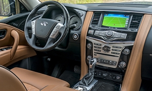 Infiniti QX80 vs. Lexus LS Feature Comparison