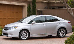 Lexus LS vs. Lexus HS MPG