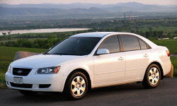 Sedan Models at TrueDelta: 2008 Hyundai Sonata exterior