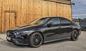 Sedan Models at TrueDelta: 2023 Mercedes-Benz CLA exterior