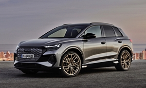 Audi Models at TrueDelta: 2024 Audi Q4 e-tron exterior
