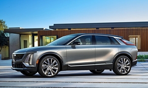 Cadillac Models at TrueDelta: 2023 Cadillac Lyriq exterior