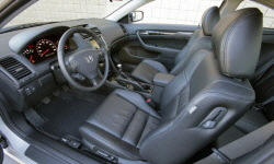 Coupe Models at TrueDelta: 2007 Honda Accord interior