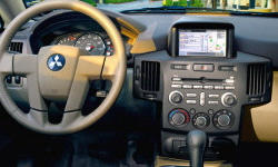 SUV Models at TrueDelta: 2008 Mitsubishi Endeavor interior
