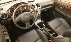 Subaru Models at TrueDelta: 2007 Subaru Impreza / WRX / Outback Sport interior