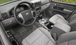 Kia Models at TrueDelta: 2009 Kia Sorento interior