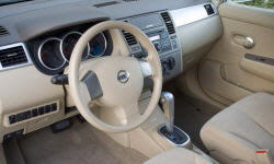 Sedan Models at TrueDelta: 2009 Nissan Versa interior