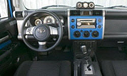 Toyota Models at TrueDelta: 2014 Toyota FJ Cruiser interior