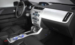Coupe Models at TrueDelta: 2010 Ford Focus interior
