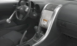 Hatch Models at TrueDelta: 2010 Scion tC interior