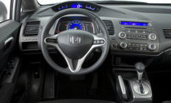 Sedan Models at TrueDelta: 2011 Honda Civic interior