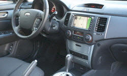 Sedan Models at TrueDelta: 2010 Kia Optima interior