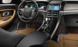 Sedan Models at TrueDelta: 2012 Ford Taurus interior