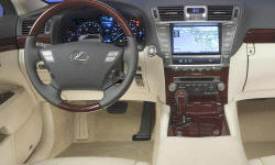 Sedan Models at TrueDelta: 2012 Lexus LS interior